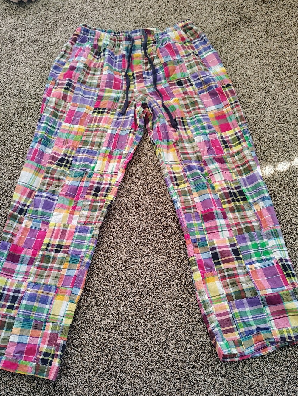 Brooks Brothers Madras Drawstring Pants